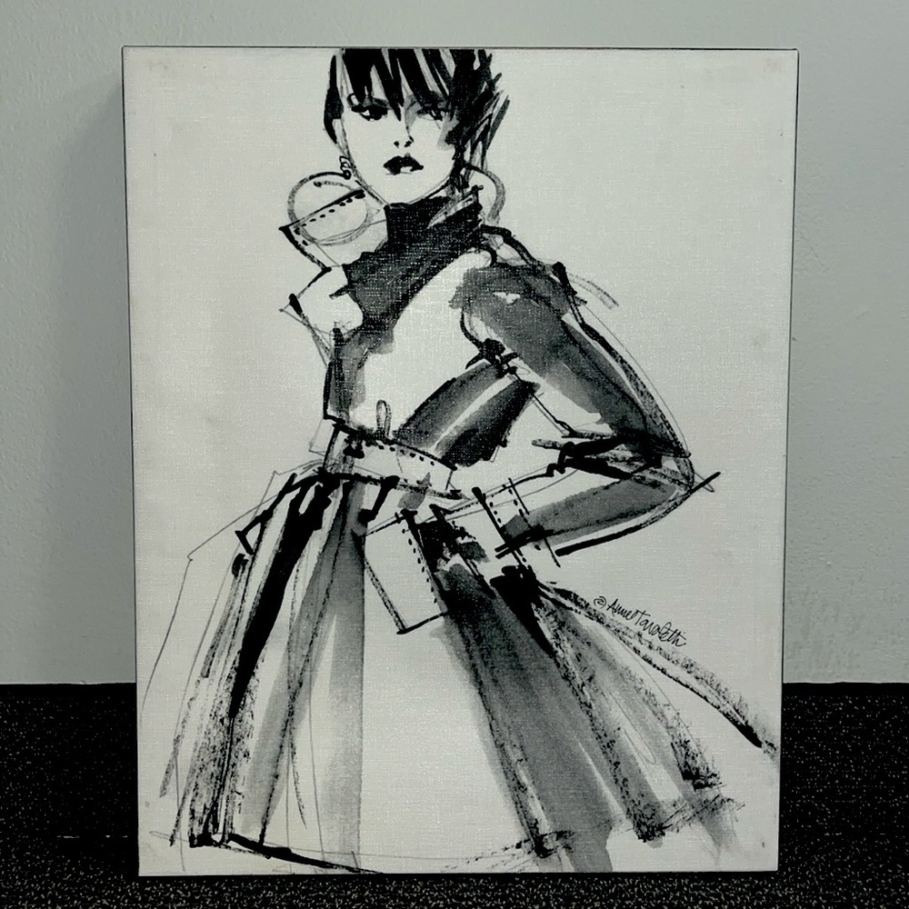 Anne Tavaletti Fashion Canvas